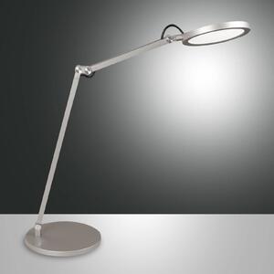 Fabas Luce Lampada LED da scrivania Regina dimmer, alluminio