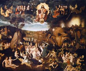 Bosch, Hieronymus - Riproduzione The Last Judgment 1506-1508, (40 x 35 cm)