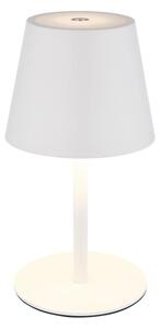 Globo 58488W - Lampada da tavolo LED per esterni VANNIE 3 in 1, dimmerabile a sfioramento e ricaricabile, 3W/5V, IP54, bianca