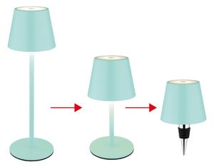 Globo 58488M-LED Lampada da tavolo VANNIE per esterni, ricaricabile, con dimmer a sfioramento, 3W/5V, IP54, 1800 mAh
