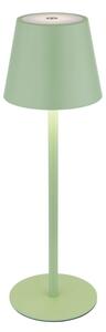Globo 58488BG-LED lampada da tavolo da esterno dimmerabile a sfioramento ricaricabile 3 in 1 VANNIE 3W/5V IP54 verde
