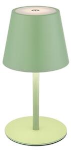 Globo 58488BG-LED lampada da tavolo da esterno dimmerabile a sfioramento ricaricabile 3 in 1 VANNIE 3W/5V IP54 verde