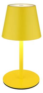 Globo 58488Y-LED Lampada da tavolo VANNIE dimmerabile touch ricaricabile per esterni 3W/5V IP54 1800mAh gialla