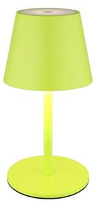 Globo 58488NG-LED Lampada da tavolo VANNIE dimmerabile touch ricaricabile da esterno 3W/5V IP54 1800mAh verde