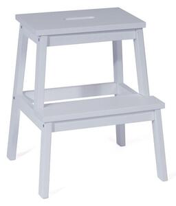 Sgabello in legno di gomma bianco Corg - Bonami Essentials