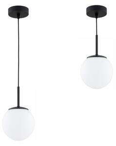 Brilagi - Lampada a sospensione con cavo MILO 1xE27/60W/230V nera