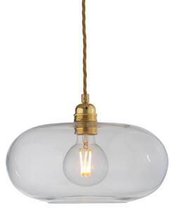 EBB & FLOW Lampada a sospensione in vetro Horizon, dimmerabile, Chiaro / Trasparente, Soggiorno / Sala da pranzo, Vetro, Scandinavo, Lampada a sospensione