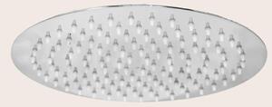 Soffione Doccia 25 cm tondo Slim 2 mm in Acciaio cromo Smart