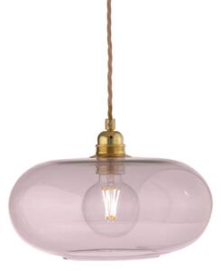 EBB & FLOW Lampada a sospensione in vetro Horizon, dimmerabile, Violetto / Fucsia / Rosa, Soggiorno / Sala da pranzo, Vetro, Scandinavo, Lampada a sospensione