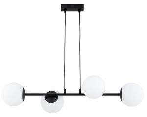 Brilagi - Lampadario sospeso MILO 4xE27/60W/230V nero