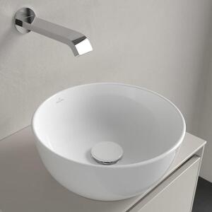 V&B Artis lavabo da appoggio d 32,5 cm, rd, senza foro per rubinetto, senza sfioratore, we. C+