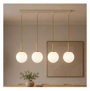 Brilagi - Lampadario a cavo MILO 4xE27/60W/230V beige/oro