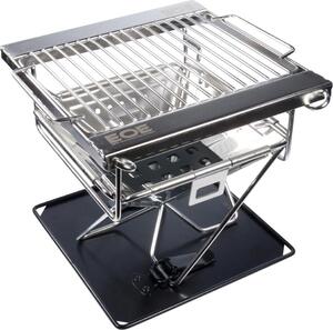 EOE - Eifel Outdoor Equipment - Sollig XS - Ciotola per il fuoco e griglia - pieghevole - 18cm