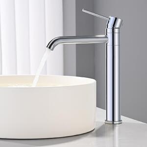 Rubinetto per lavabo, girevole a 360°, cromato