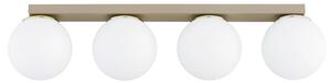 Brilagi - Plafoniera a faretti MILO 4xE27/60W/230V beige/dorato
