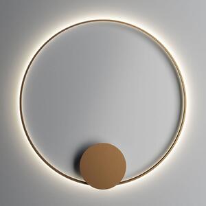 Fabbian Olympic applique LED 3.000K Ø110cm bronzo