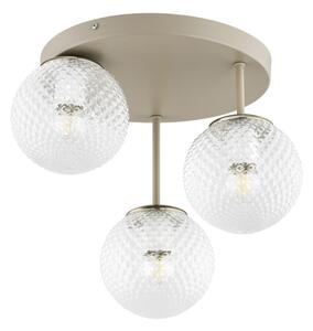 Brilagi - Lampadario a plafone STELLA 3xE27/60W/230V beige/oro