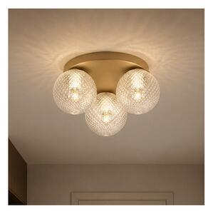 Brilagi - Plafoniera STELLA 3xE27/60W/230V diam. 35 cm beige/oro