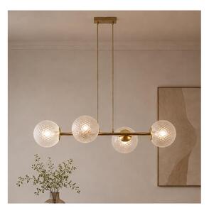Brilagi - Lampadario sospeso con cavo STELLA 4xE27/60W/230V beige/oro