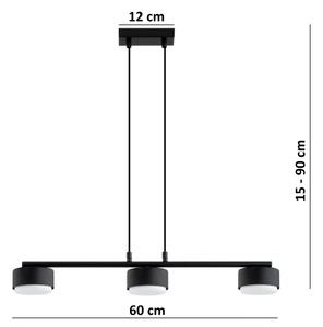 Brilagi - Lampada a sospensione LED su cavo MONO 3xGX53/30W/230V nero