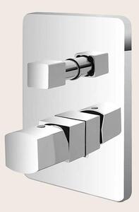 Miscelatore doccia incasso con deviatore cromo Lotus
