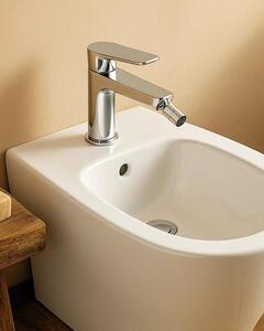 Rubinetto bidet senza scarico in ottone cromato Momo