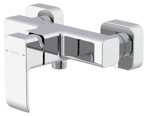 Miscelatore monocomando con finitura cromata