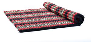 Tappetino da pavimento thailandese Leewadee, extra largo, 190 x 145 cm, in fibra di kapok, per 2 persone