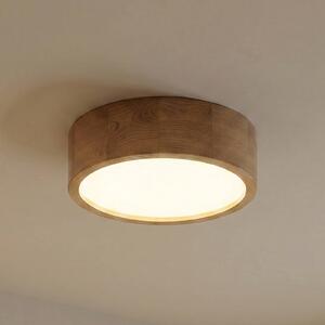 Plafoniera soffitto Deep TEMAR LIGHTING, dimmerabile, Legno chiaro, Soggiorno / Sala da pranzo, Legno, Moderno, Plafoniera