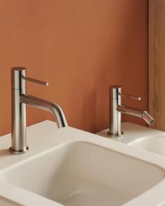Coppia rubinetti lavabo e bidet senza scarico cromo Memo