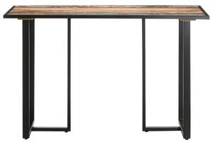 Tavolo da Pranzo 120 cm in Legno Massello di Recupero