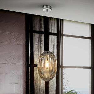 Schuller Valencia Lampada a sospensione Ovila, dimmerabile, Cromo / Argento, Soggiorno / Sala da pranzo, Metallo, Moderno, Lampada a sospensione