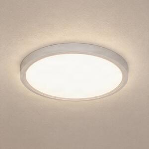 Plafoniera soffitto Pravin Lindby, Bianco / Opale, Soggiorno / Sala da pranzo, Plastica, Moderno, Plafoniera
