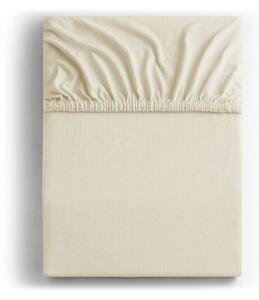Lenzuolo con angoli beige in jersey 160x200 cm Amber – Restilo