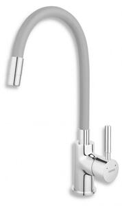 Miscelatore per lavello SILVER rubinetto flessibile monocomando rubinetto in ottone rubinetto a molla a spirale