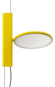 FLOS OK lampada LED a sospensione dritta in giallo