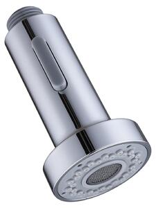Rubinetto da cucina estraibile con soffione dotato di 2 funzioni