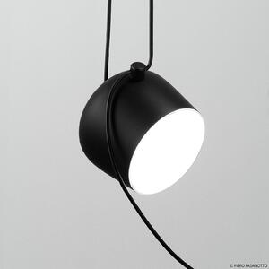 FLOS Aim Small lampada LED a sospensione, nero