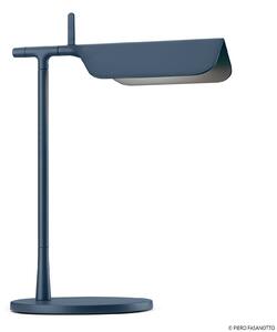 FLOS Tab T lampada LED da tavolo, blu satinato