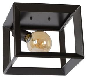 Lampada da soffitto THOR nera 1xE27x60W in metallo, dimensioni: 20x25x25 cm, IP20, Lucide