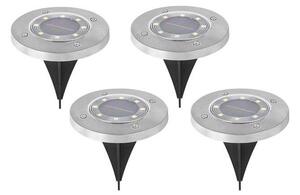 Set da 4 lampade solari a LED CLAVO LED/1xAAA 4000K IP44 300 mAh