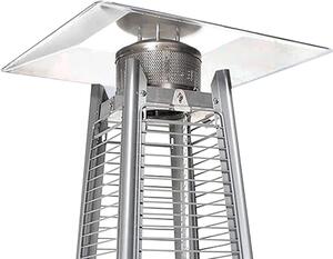 Riflettore riscaldante per serre - Copertura riscaldante - Riscaldamento efficiente - Alluminio non deformabile - 47 x 47 cm - Argento