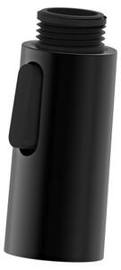 Rubinetto da cucina Sapho FLAWO - Doccetta estraibile da 1/2", 2 funzioni, nero opaco