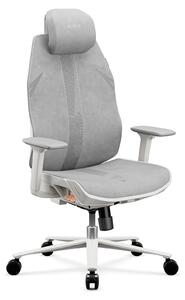 DIABLO CHAIRS Sedia da computer ergonomica, sedia da ufficio, grigio chiaro V-Flash Light Grey