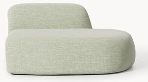 Chaise lounge in bouclé Wolke
