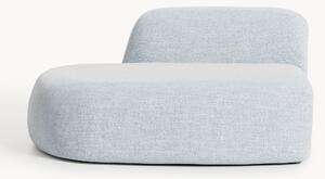 Chaise lounge in bouclé Wolke