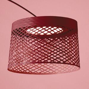 Foscarini Twiggy Grid lampada LED ad arco carminio