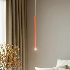 Lampada a sospensione Sopel 1 SIGMA, dimmerabile, Rosso, Soggiorno / Sala da pranzo, Metallo, Moderno, Lampada a sospensione