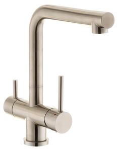 SIKO miscelatore da cucina per acqua filtrata, inox SIKOBSD185F