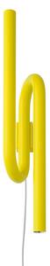 Foscarini Tobia applique LED con cavo giallo